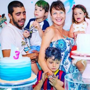 familia luana abre 3 anos festinha