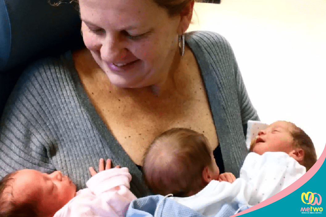 Relato de parto normal de trigêmeos - Por Carolina Sperb Me Two O
